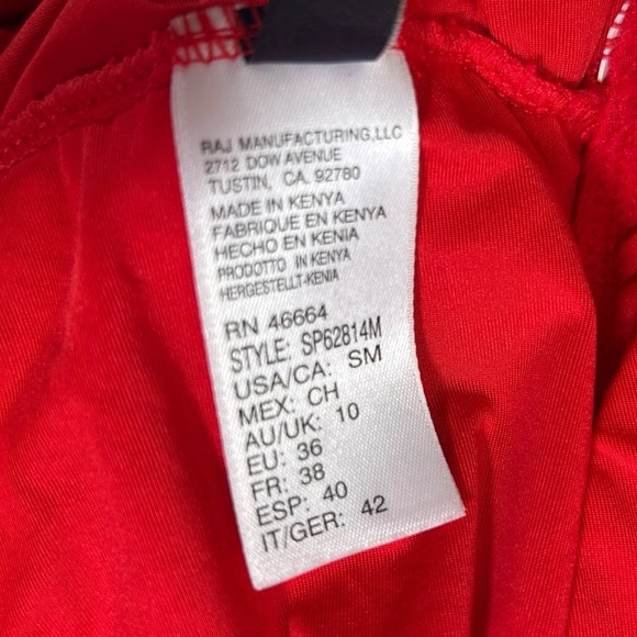 SPLENDID V front crochet one piece swimsuit size Small style SP62814M NWT - Picture 6 of 7